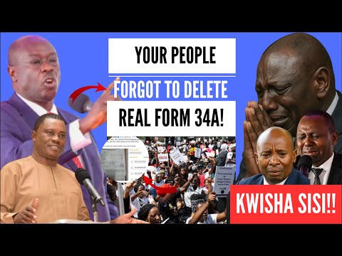 RUTO KWISHA! REAL FORM 34A EXPOSES KARISH AS TRUE MBEERE WINNER AFTER IEBC FORGOT TO DELETE PORTAL