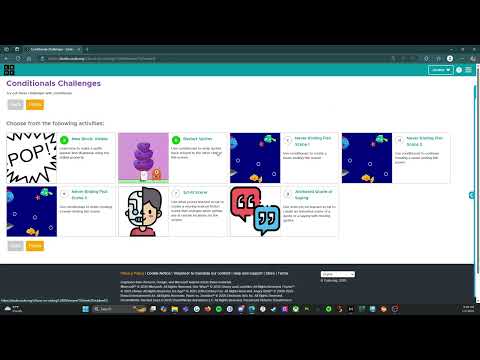 Code.org - CS Discoveries - Unit 3: Interactive Animations & Games: Lesson 15: Level 8
