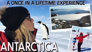 ANTARCTICA!! 🐧❄️💙 The South Pole, Emperorer Penguins, Ice Caves!! TRAVEL VLOG 📹