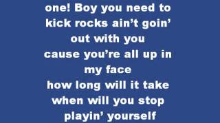 Keke Palmer- Kick Rocks (With Lyrics)