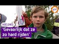 Schoolkinderen Leuvenheim pakken sluipverkeer aan nadat drempels in de sloot belanden