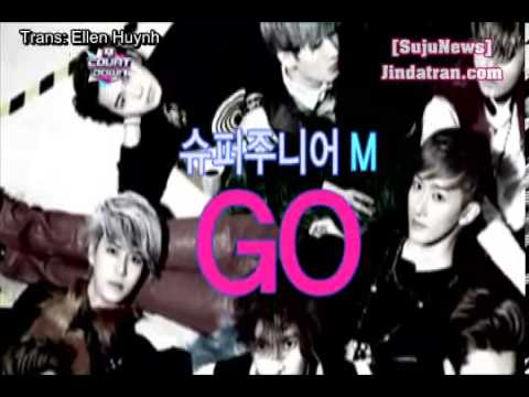 Vietsub 130131 Mnet Countdown Preview Super Junior M