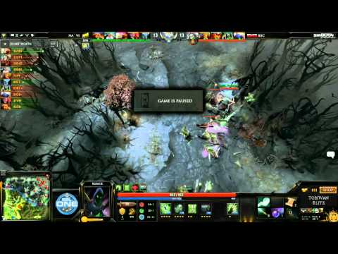Na'Vi vs BBC Game 1 - ESL One Frankfurt Europe Qualifier - @TobiWanDOTA @Blitz_Dota