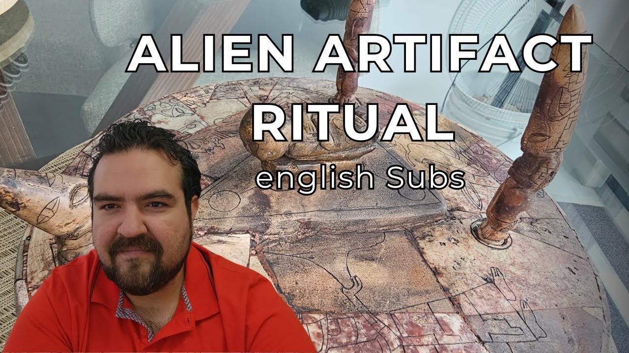 DISCOVERY OF AN ALIEN ARTIFACT SHOWING THE RITUAL OF LIFE