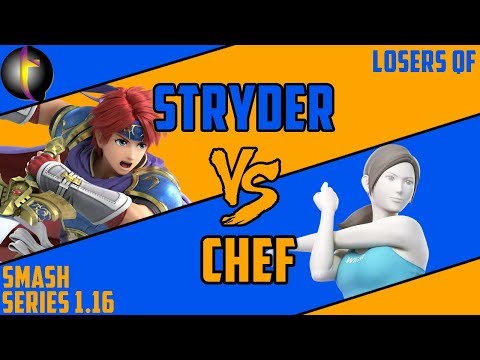 SS 1.16 Singles: SSBU - LQF - Stryder vs Chef