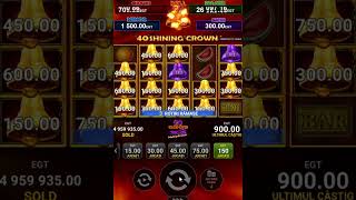 ๐ HUGE BIG WIN on 40 Shining Crown Slot!