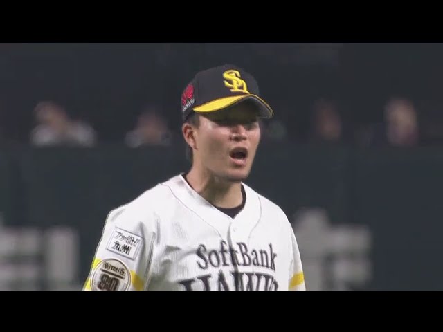 【5回表】ホークス・千賀が開幕戦でエースの風格を見せる圧巻の投球!! 2018/3/30 H-Bs