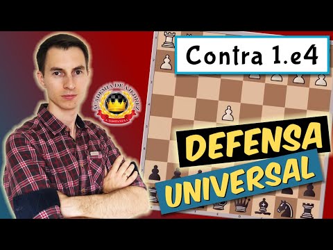 Sencilla DEFENSA UNIVERSAL contra 1.e4 (¡Apréndela en unos minutos!)