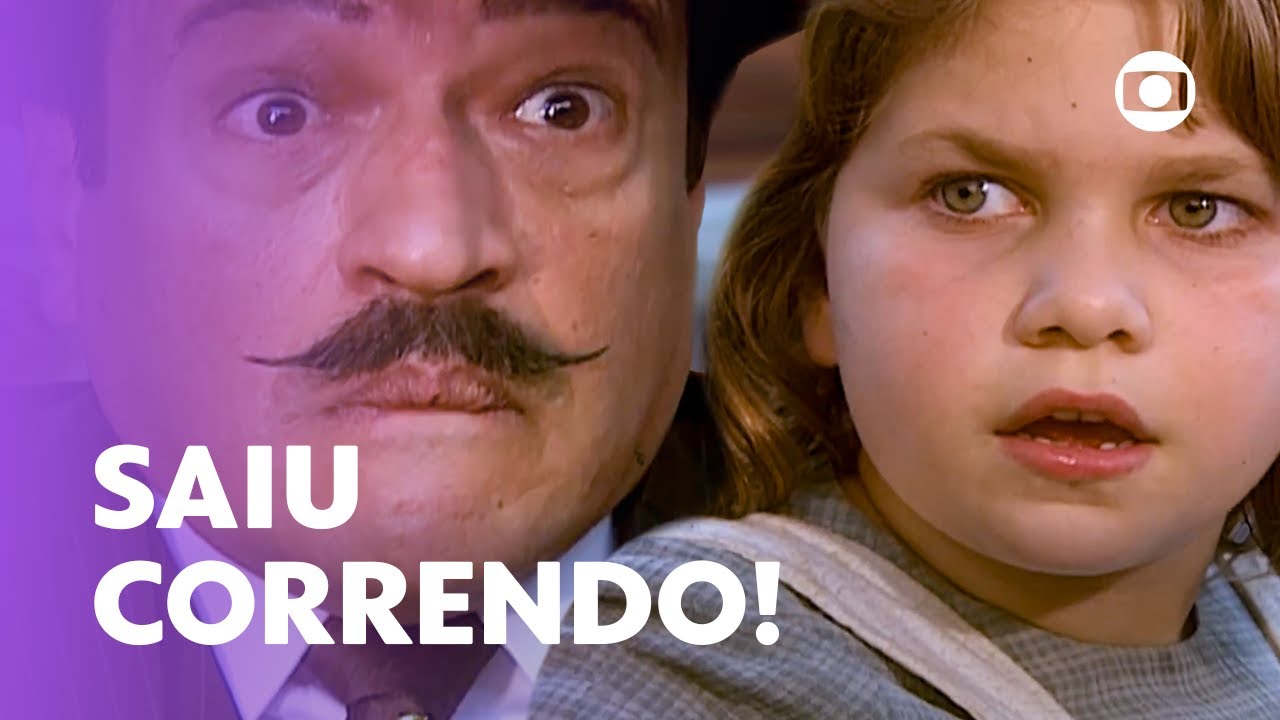 Batista é flagrado por Fátima e foge de desespero! | O Cravo e a Rosa | TV Globo