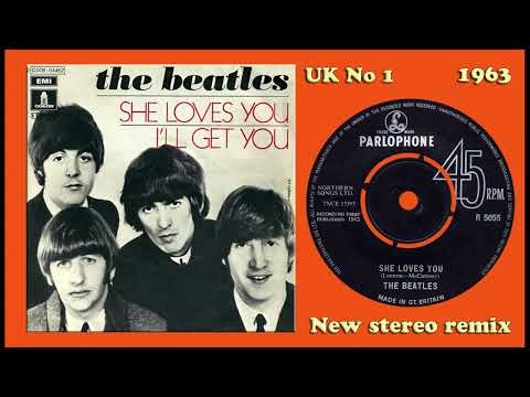 The Beatles - She Loves You - 2024 stereo remix