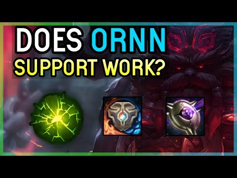 DOES ORNN SUPPORT WORK? - Season 9 -  LEAGUE OF LEGENDS
