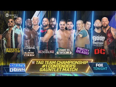 WWE Tag Team Championship #1 Contender's Gauntlet Match (4/4): SmackDown, Jul. 26, 2024