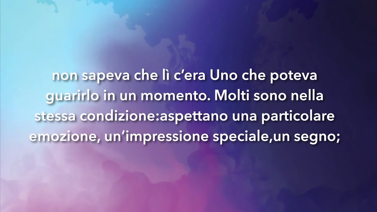 Meditazione Calendario "Parole di Vita" del 4 agosto 2019