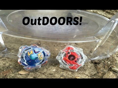 Epic OutSide BeyBlade Burst Battle: Wing Valkyrie Accel Vs Spriggan Spread Fusion