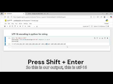 Complete Utf 16 Encoding In Python With Encode Beginners Guide 2025 Tutorial