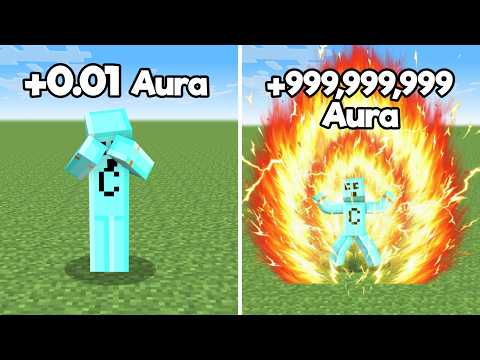 Aura Farming for 10 Hours in Minecraft