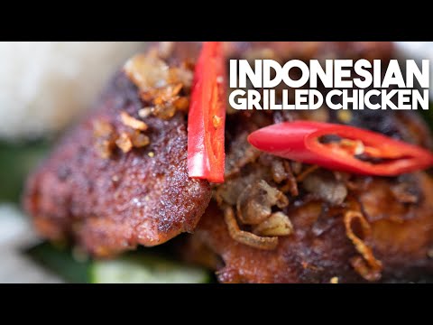 Indonesian Grilled Chicken | Ayam Bakar | Kravings