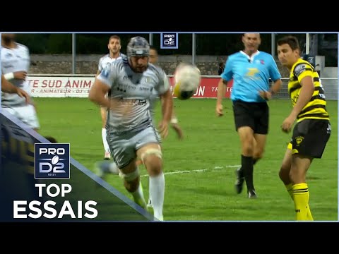 TOP Essais de la J02 – PRO D2 – Saison 2023-2024