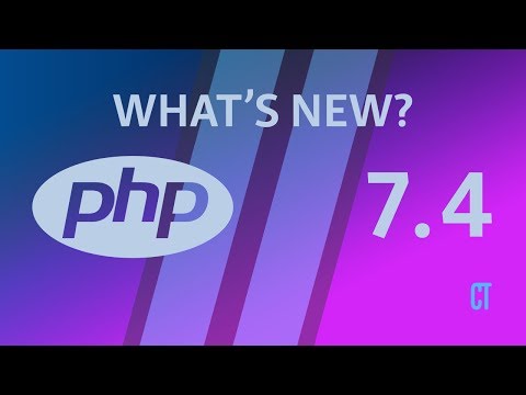 Whats new in PHP 7.4