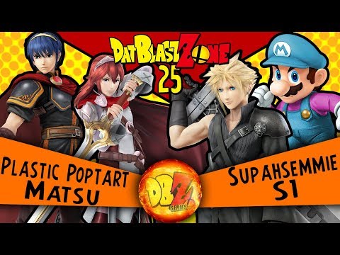 DAT BlastZone 25 - Doubles Losers Final - S1 + Supahsemmie vs. Plastic Poptart + Matsu