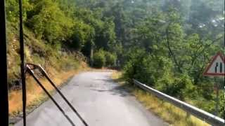 preview picture of video 'Bus Ride from Gara Lakatnik to Milanovo on a Mercedes 0303'