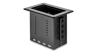 Single Modular Box Installation - BEZ4MOD | StarTech.com