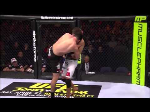 StrikeForce KJ Noons Vs Josh Thomson pt1.wmv
