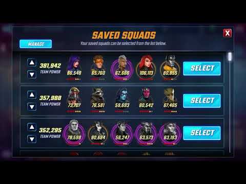 MSF - Xmen vs incomplete Black Order