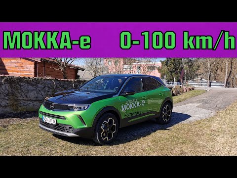 Opel Mokka-e 🏁 Stromgeben 0-100km/h (5-4-3-2-1 Los)😁