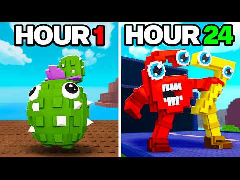 I Spent 24 Hours In Plants vs Brainrots