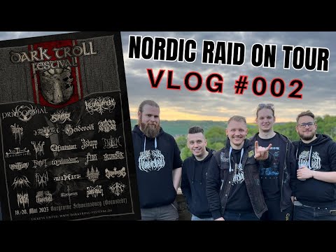 Nordic Raid on tour - VLOG #002 - Dark Troll Festival 19.05.2023 (english subtitles)