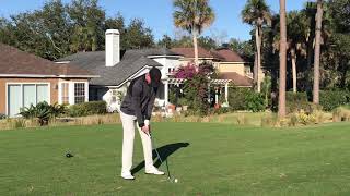 David Rauch UNLV Golf mid iron tee shot par3 h14 sea best Sawgrass 2/3/20
