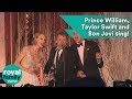 Prince William, Taylor Swift and Bon Jovi sing Livin ...