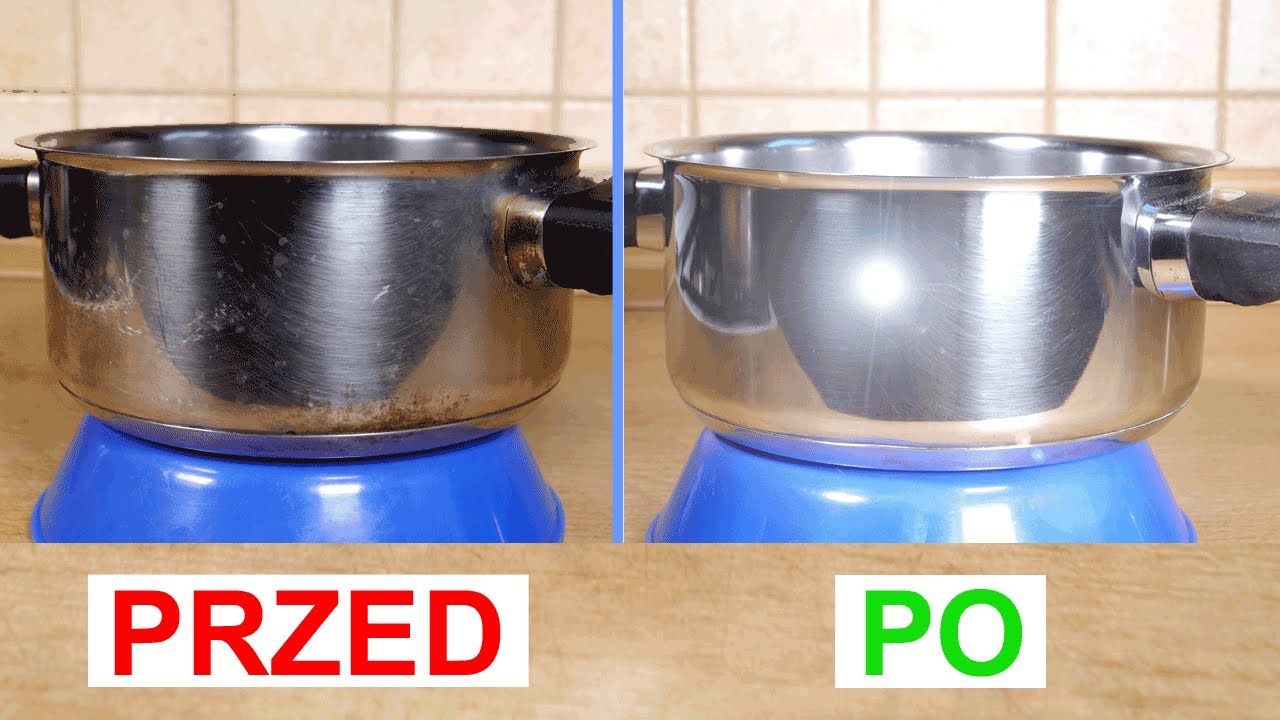 Stary garnek lśni jak nowy | Prosty sposób na porysowane i zmatowiałe naczynia ze stali