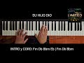 Su Hijo Dio HILLSONG Tutorial Piano