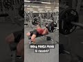100kg PANCA PIANA 15 ripetizioni