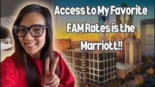 My Favorite FAMFASTIC RATES with the Marriott #becomeatravelagent 