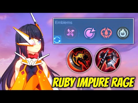 RUBY IMPURE RAGE IS SO GOOD & I LOVE IT! 😌👍RUBY BEST BUILD 2023