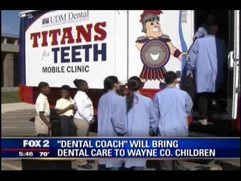 University of Detroit Mercy's mobile dental clinic helps students improve oral hygiene