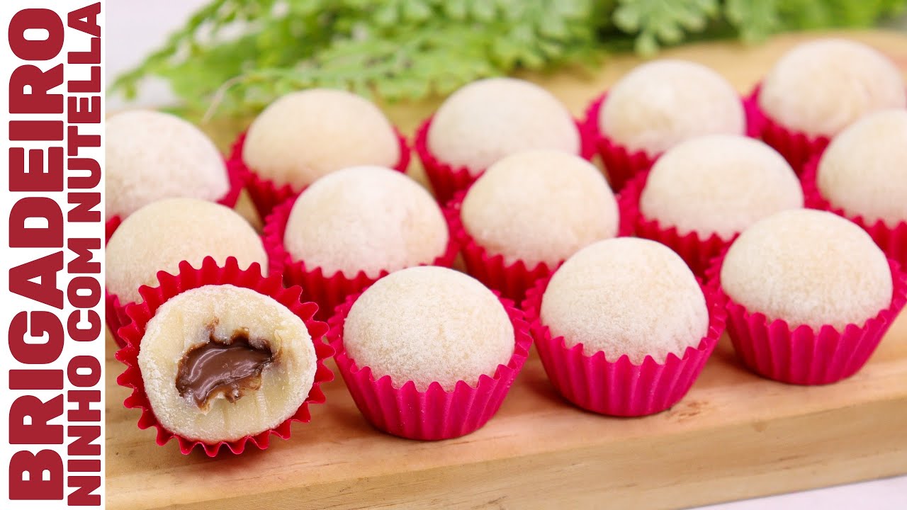 BRIGADEIRO DE NINHO WITH NUTELLA: ALL THE SECRETS FOR THE PERFECT SWEET!