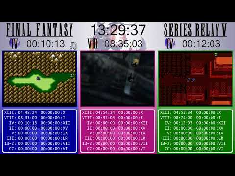 Final Fantasy Series Relay Race V  - Part 3: Final Fantasy IV, II, V