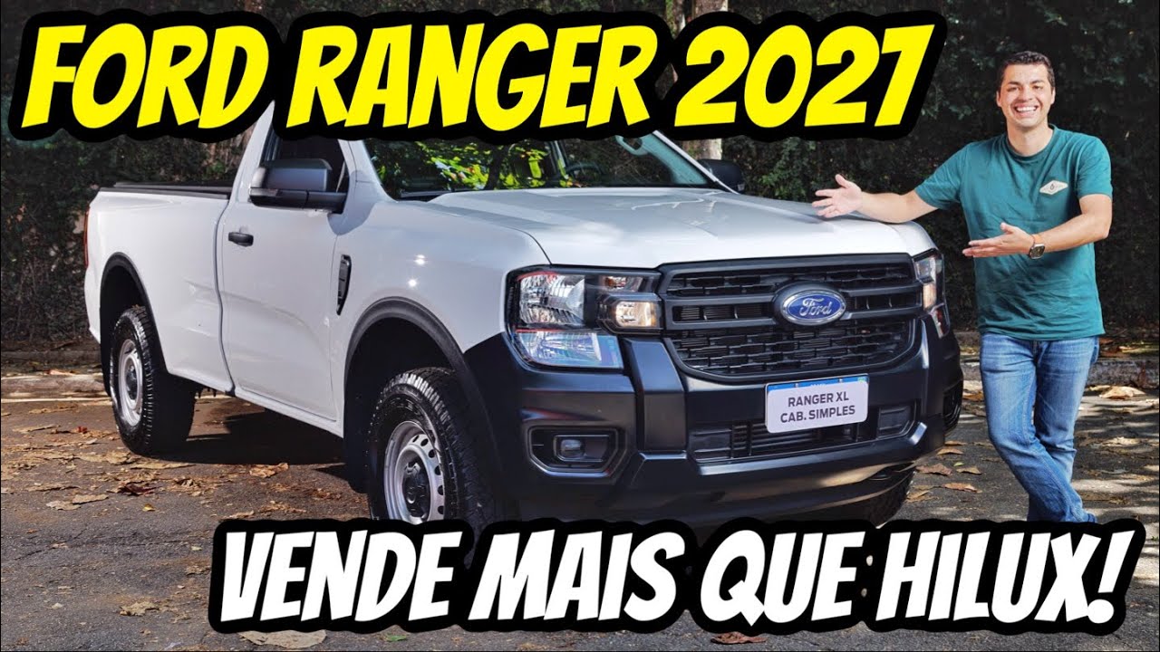 NOVA FORD RANGER 2027 - NOVA VERSÃO MAIS BARATA!