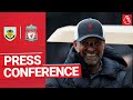 Jürgen Klopp's pre-match press conference | Burnley