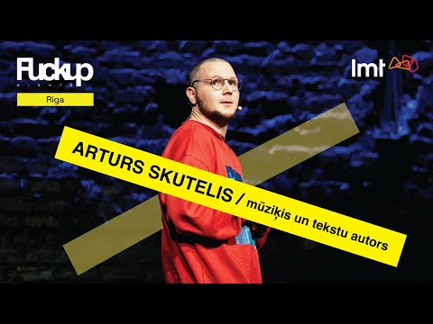 FuckUp Nights Riga: Arturs Skutelis