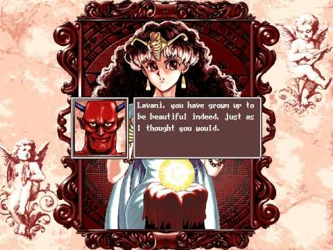 Princess Maker 2 - Endings - Marriage to Lucifon (Fortune Teller)