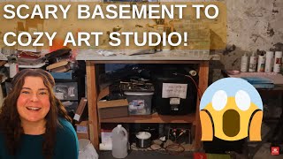Can I Turn My Basement into an Art Studio with $250?