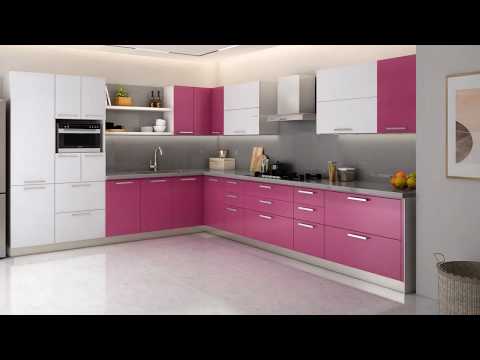 L-Shape Kitchen Cabinet