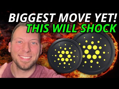 CARDANO - ADA'S BIGGEST MOVE YET IS COMING!!! THIS WILL SHOCK!