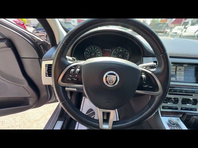 2013 JAGUAR XF SEDAN V6, SUPERCHARGED, 3.0 LITER XF SEDAN 4D