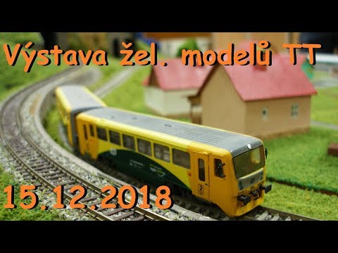 Výstava žel. modelů TT 15.12.2018 v Astře [Bafík010]